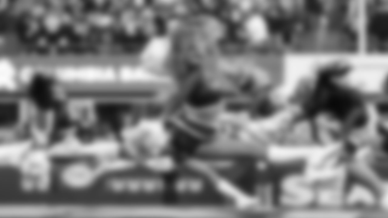 Seahawks Dancer Alexa in the NFC Championship game on January 25, 2026.