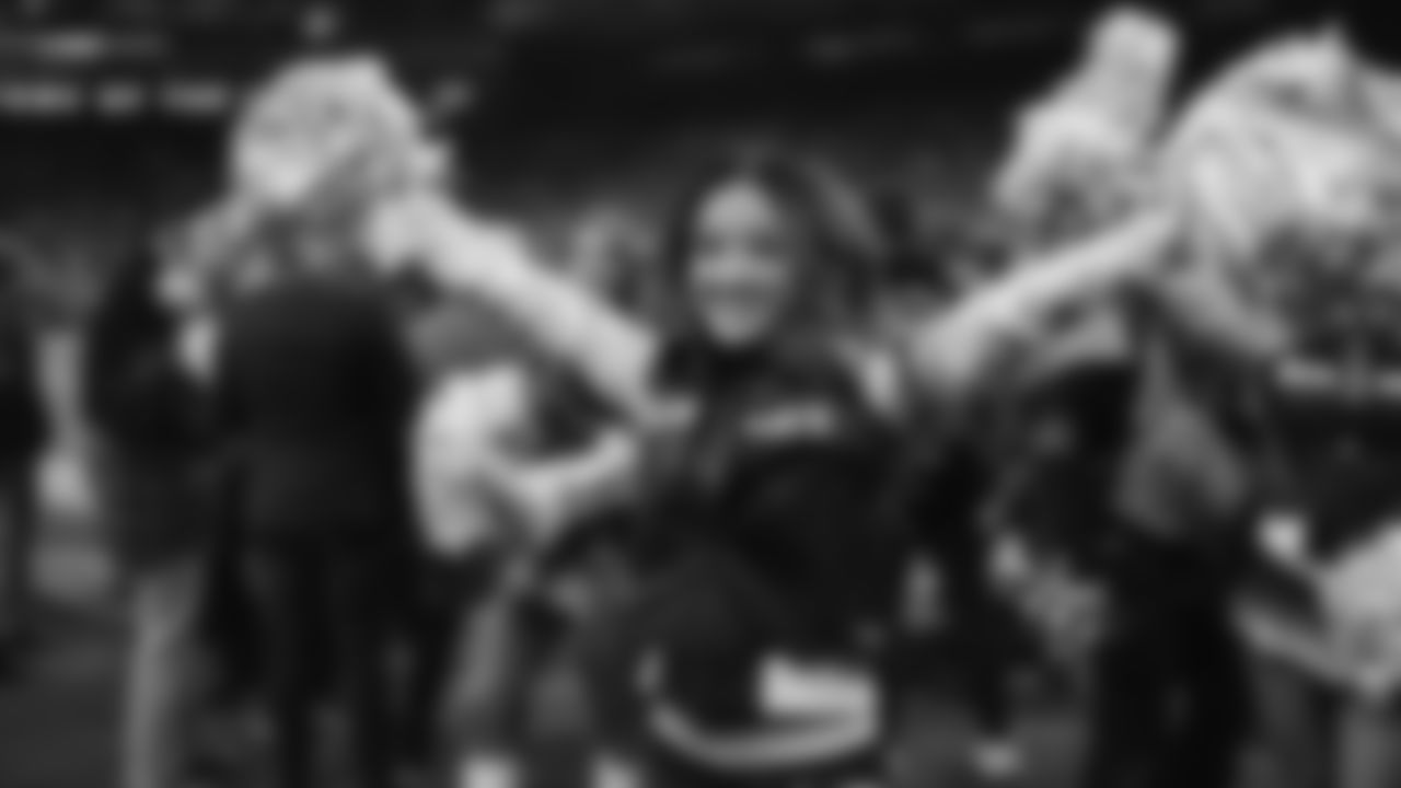 Seahawks Dancers in the Divisional Game on January 17, 2026.