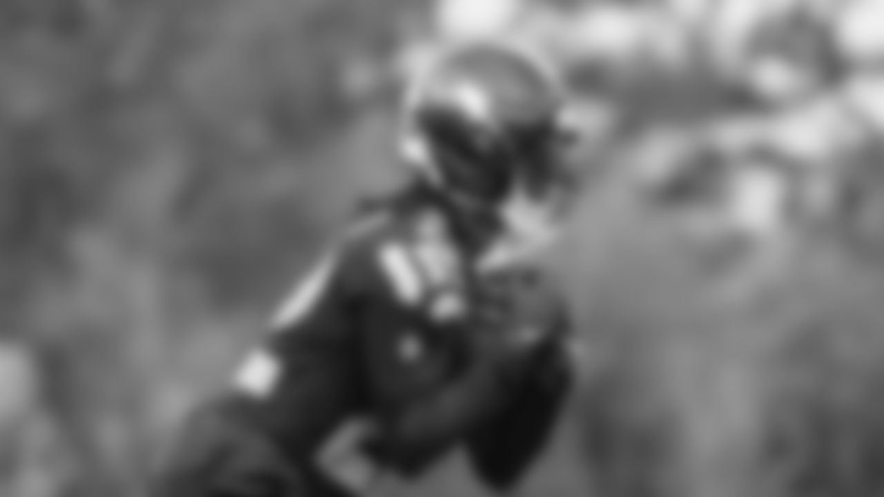 Seahawks wide receiver Rashid Shaheed (22) practiced on Wednesday, November 5, 2025 at the Virginia Mason Athletic Center.