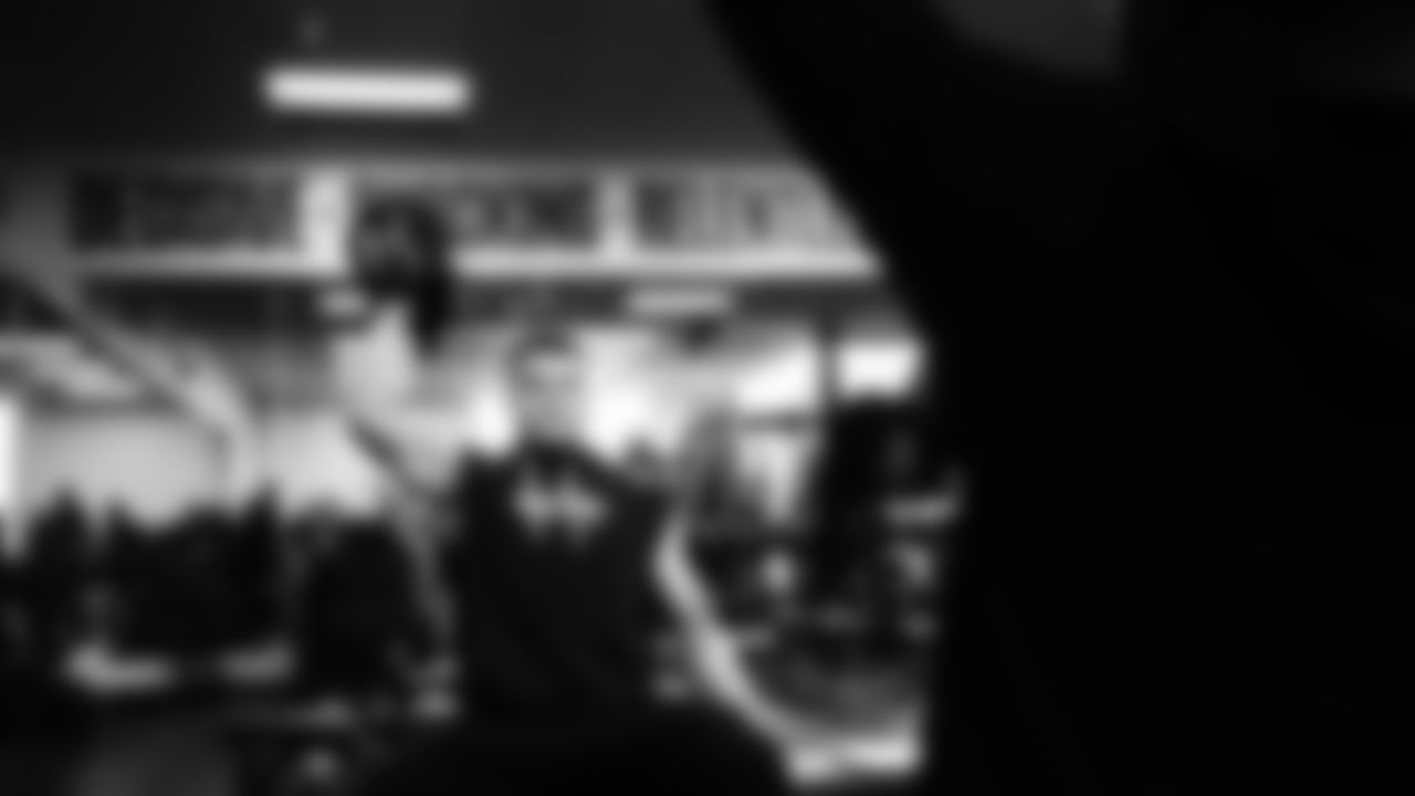 Seahawks safety Ty Okada (39) worked out on Monday, January 12, 2026 at the Virginia Mason Athletic Center.