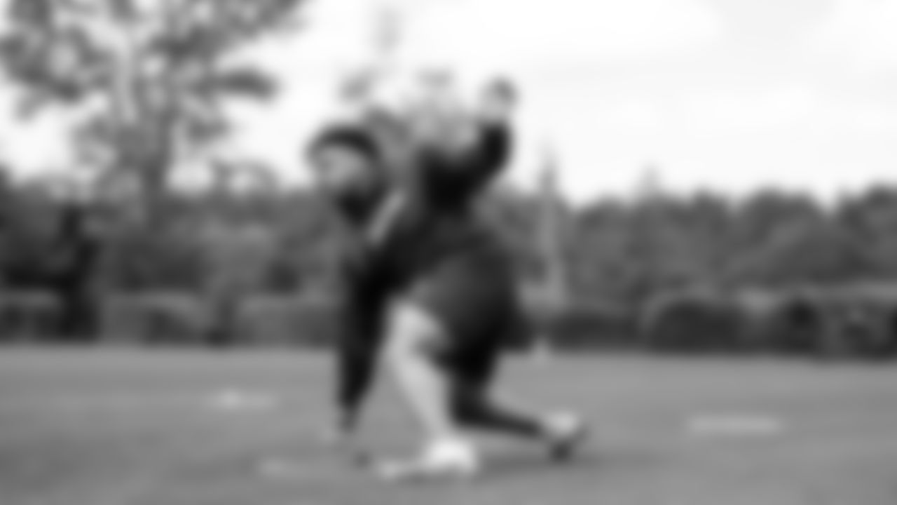 Seahawks defensive tackle Byron Murphy II (91) participated in a workout on May 12, 2025 at the Virginia Mason Athletic Center.