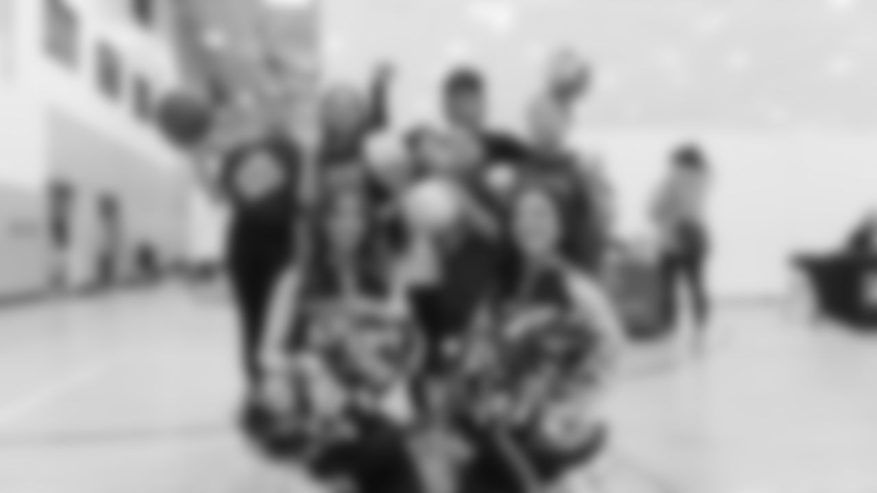 The Seahawks supported the Boys and Girls Club of King County's National Girls & Women's in Sports Day event on Sunday, February 1, at the Mercer Island Boys & Girls Club.