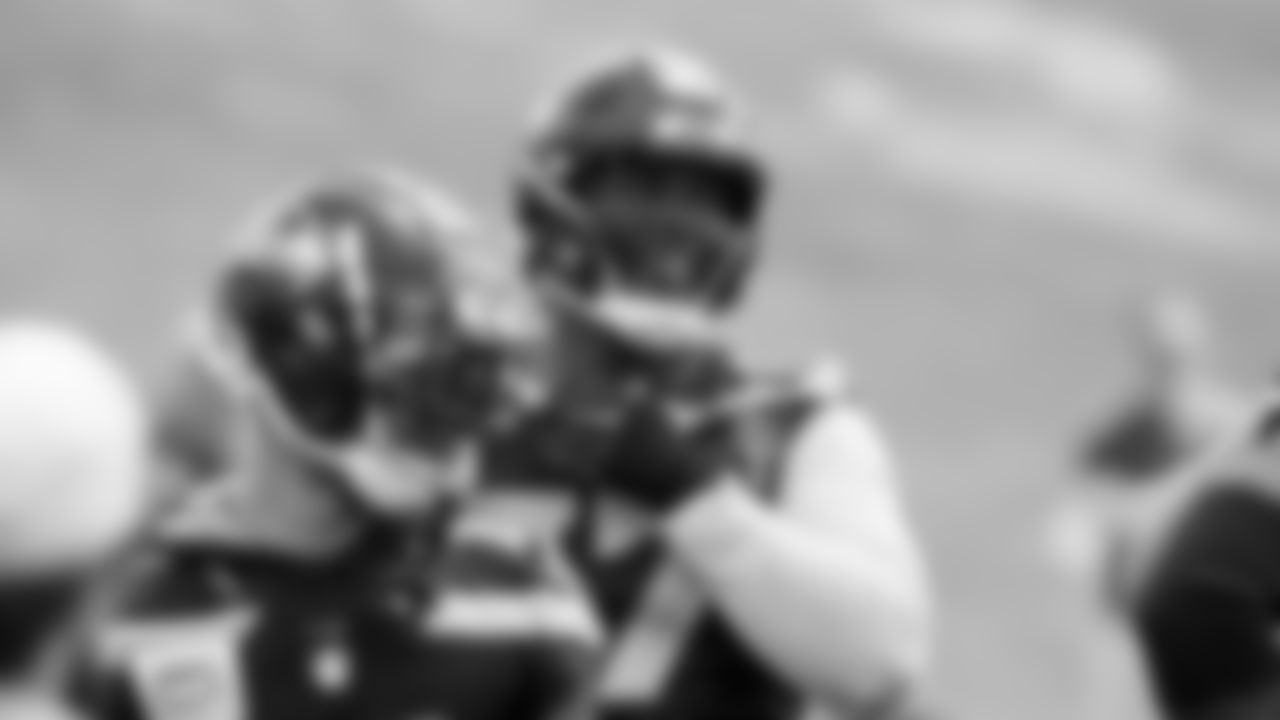 Seahawks tackle Charles Cross (67) participated in a workout on day five of OTAs on Wednesday, June 4, 2025 at the Virginia Mason Athletic Center.