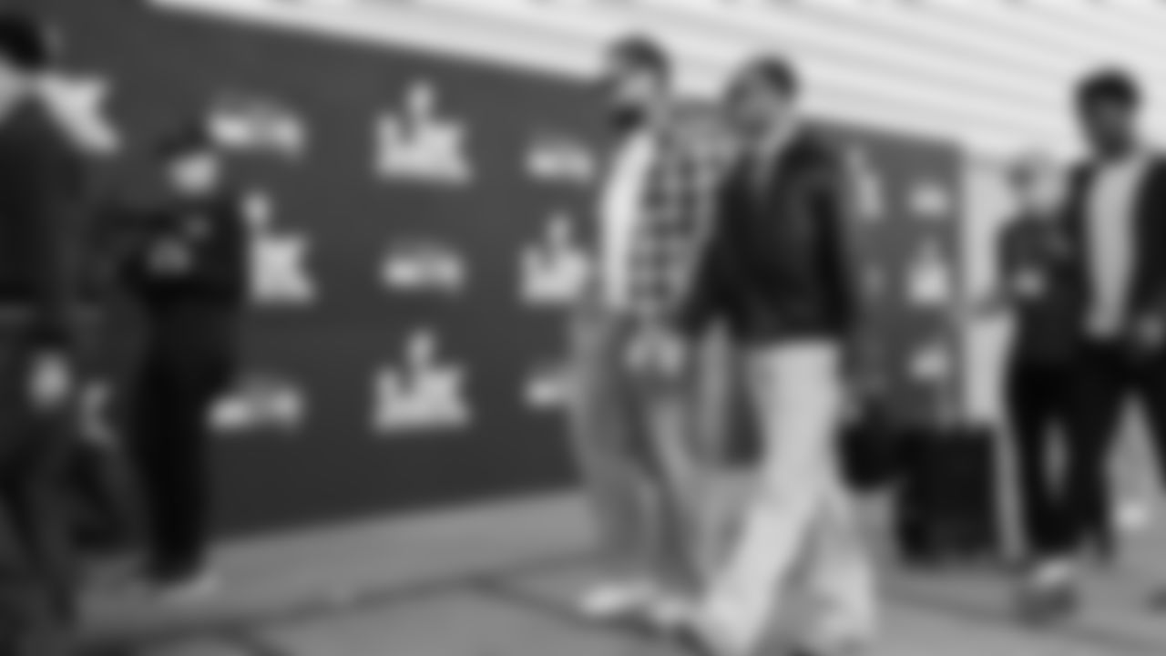 Seahawks tackle Amari Kight (79) arrived at Levi's Stadium for the Super Bowl LX matchup vs. the New England Patriots on Sunday, February 8, 2026.