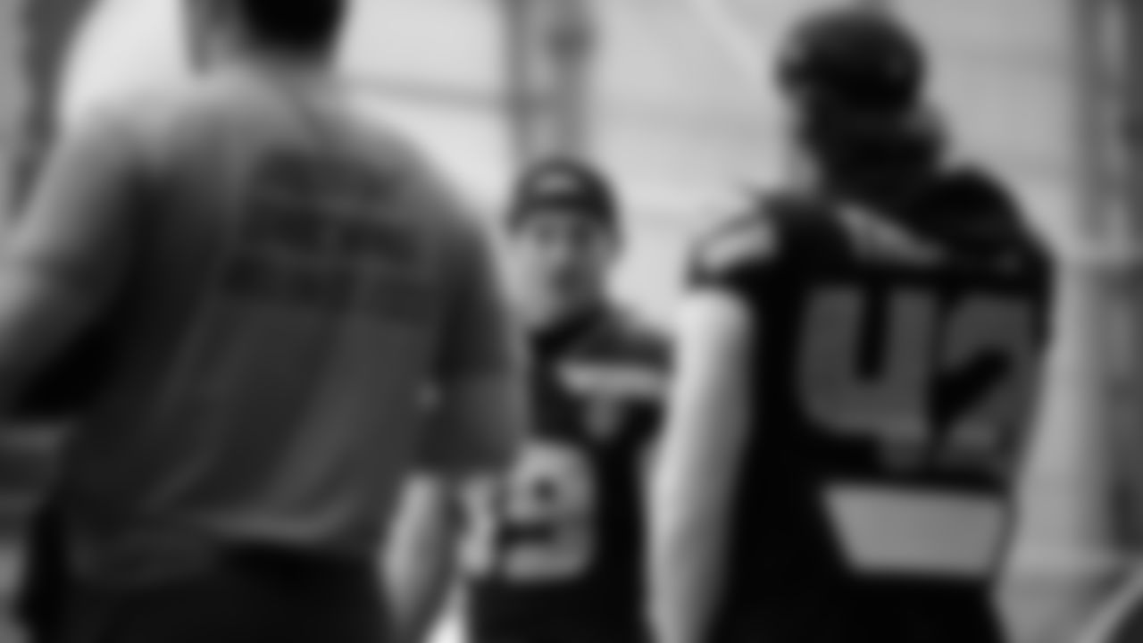 Seahawks safety Ty Okada (39) practiced on Thursday, November 13, 2025 at the Virginia Mason Athletic Center.