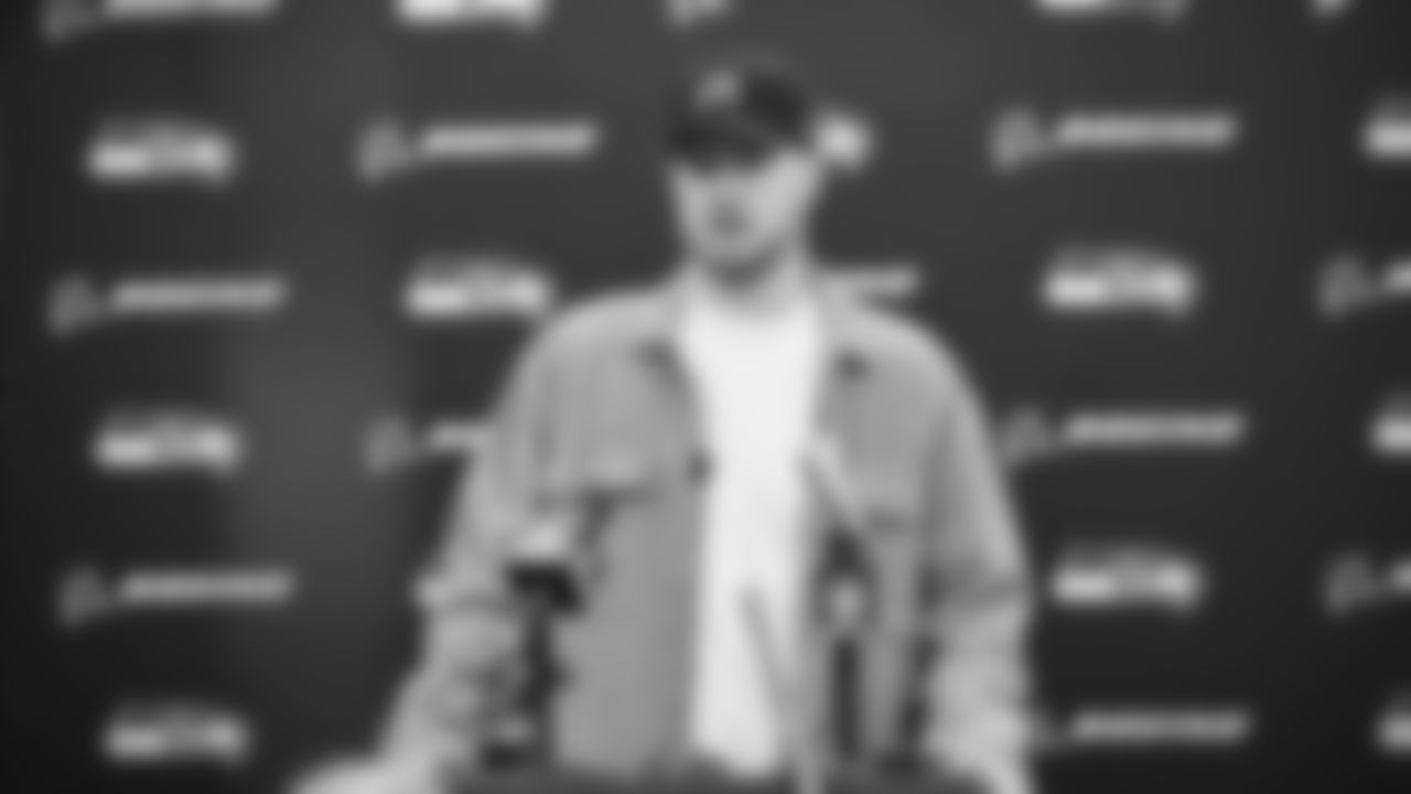 The Seahawks celebrated the 27-10 win vs. the Carolina Panthers at Bank of America Stadium.