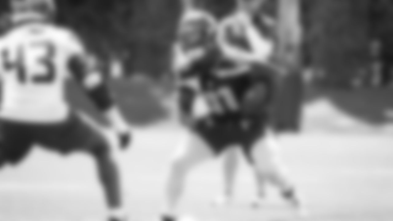 Seahawks running back Jacardia Wright (31) participated in a workout on day four of OTAs on Monday, June 2, 2025 at the Virginia Mason Athletic Center.