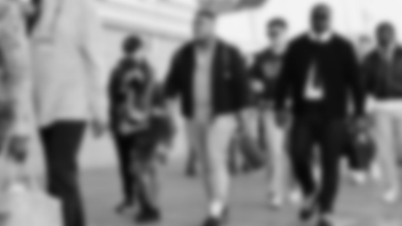 Seahawks defensive tackle Byron Murphy II (91) arrived at Levi's Stadium for the Super Bowl LX matchup vs. the New England Patriots on Sunday, February 8, 2026.