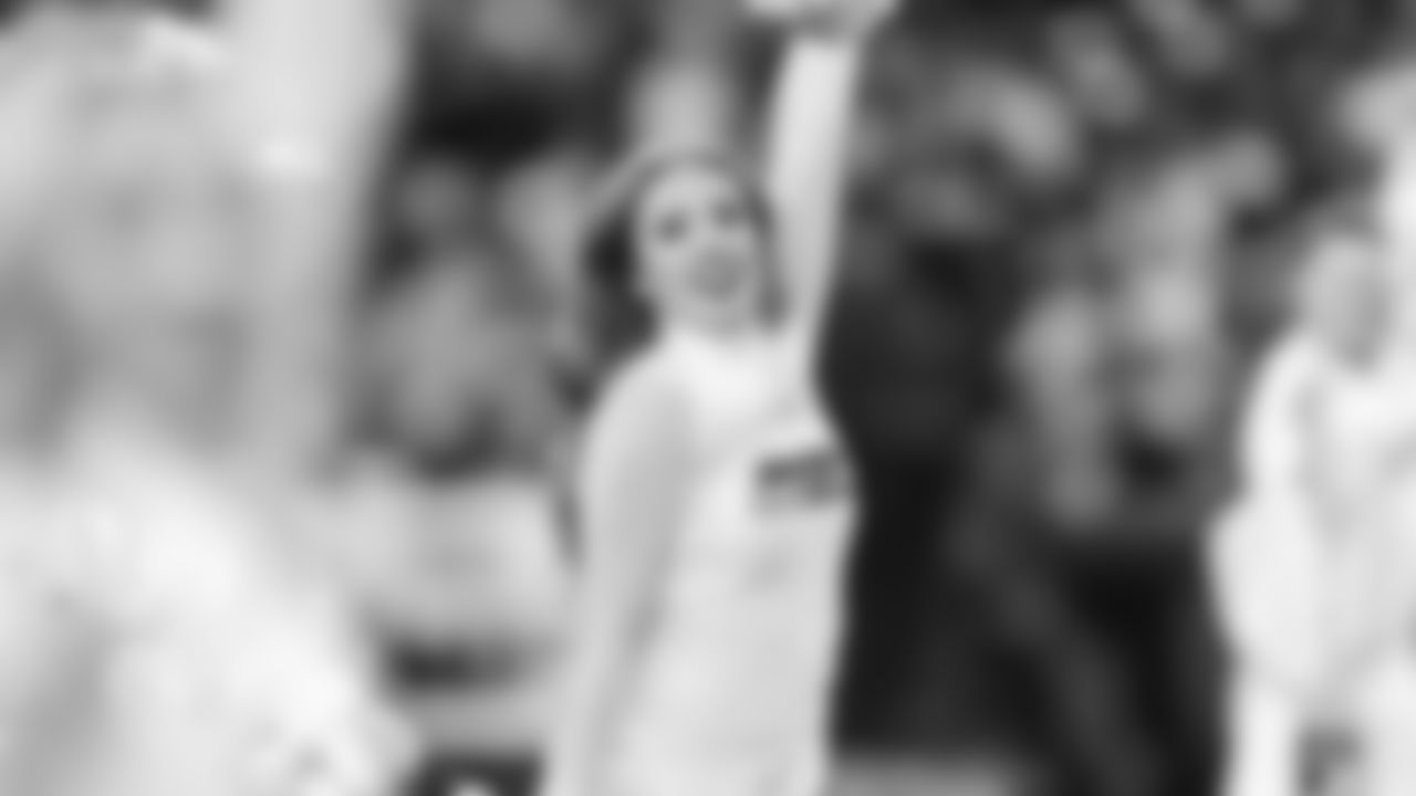 Seahawks dancers on week 7 vs. the Houston Texans on October 20, 2025.