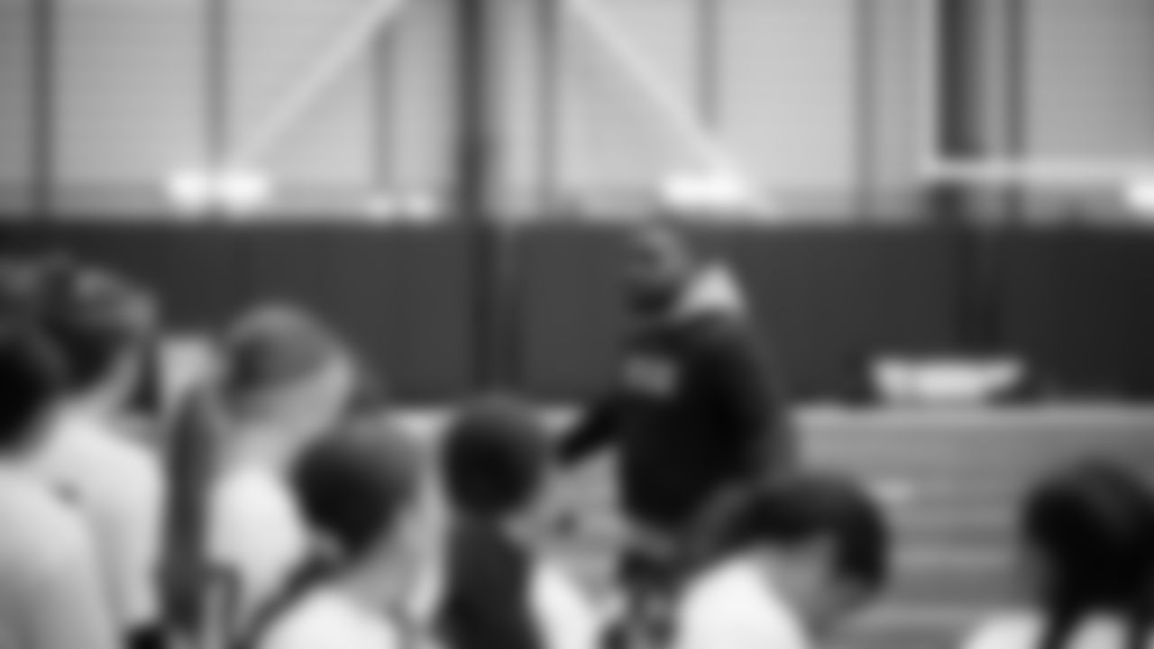 The Seahawks hosted the USA Football Talent ID Camp on February 21, 2026 at the Virginia Mason Athletic Center.