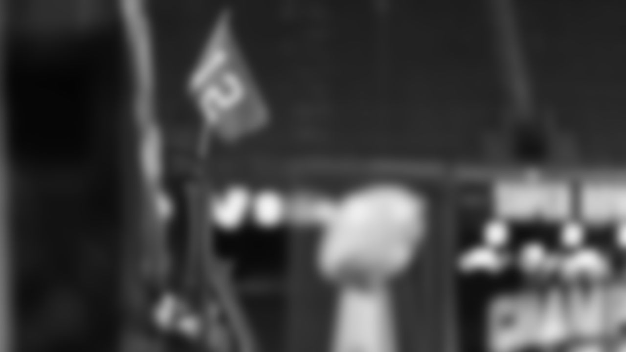 The Seahawks hosted a trophy celebration at Lumen Field on Wednesday, February 11, 2026 in honor of their world championship.