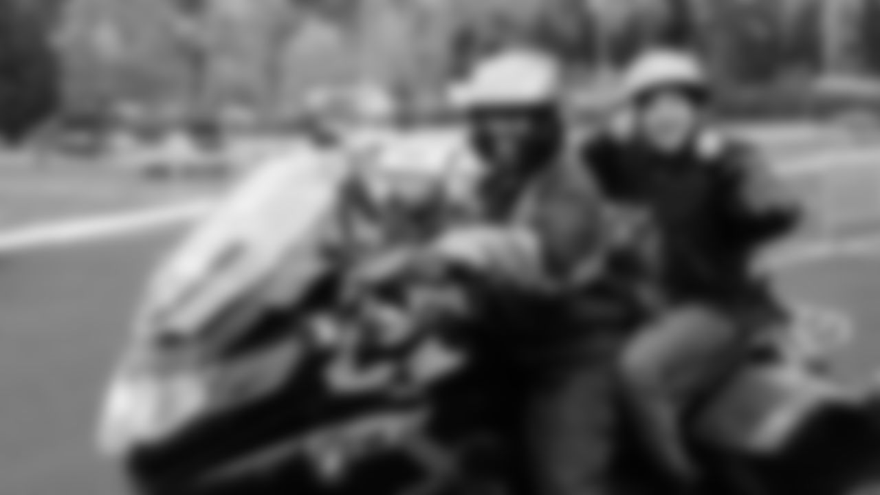 Seahawks Legend Marcus Trufant, quarterback Jalen Milroe, Blitz and the Seahawks Dancers participated in the Tacoma Police Department and Friends Thanksgiving Turkey Giveaway on November 18, 2025.