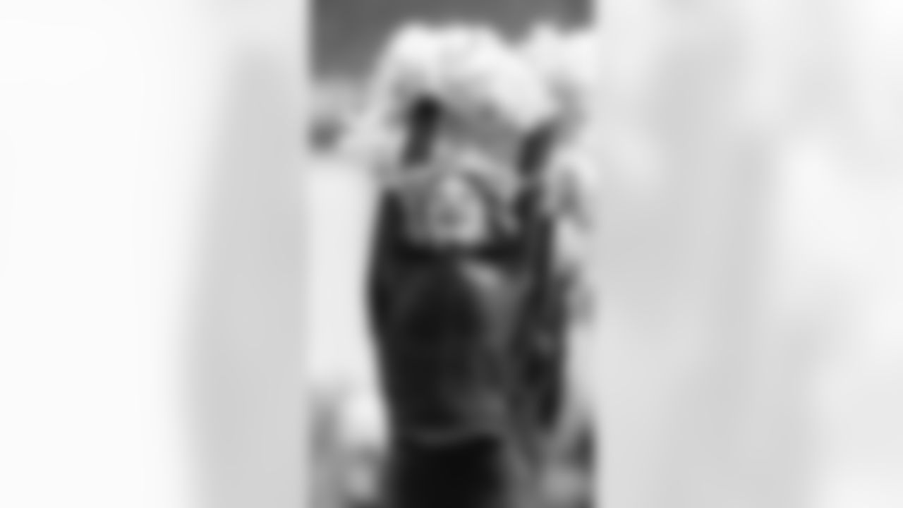 A backstage look at the dancers before the Week 7 game vs. the Texans on October 20, 2025.