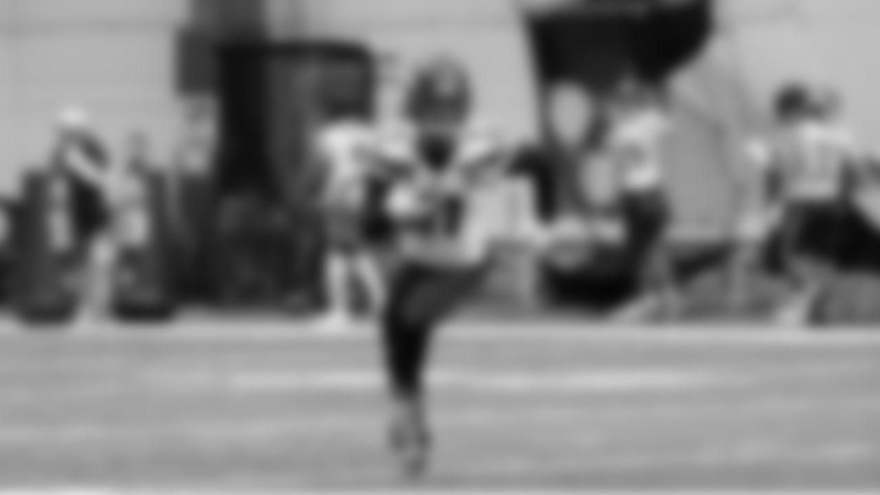 Seahawks wide receiver Jaxon Smith-Njigba (11) practiced on Thursday, November 13, 2025 at the Virginia Mason Athletic Center.