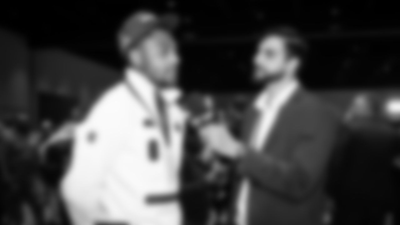 The Seattle Seahawks took part in 'Super Bowl Opening Night' on Monday, February 2 to kickoff Super Bowl LX week in the Bay Area.