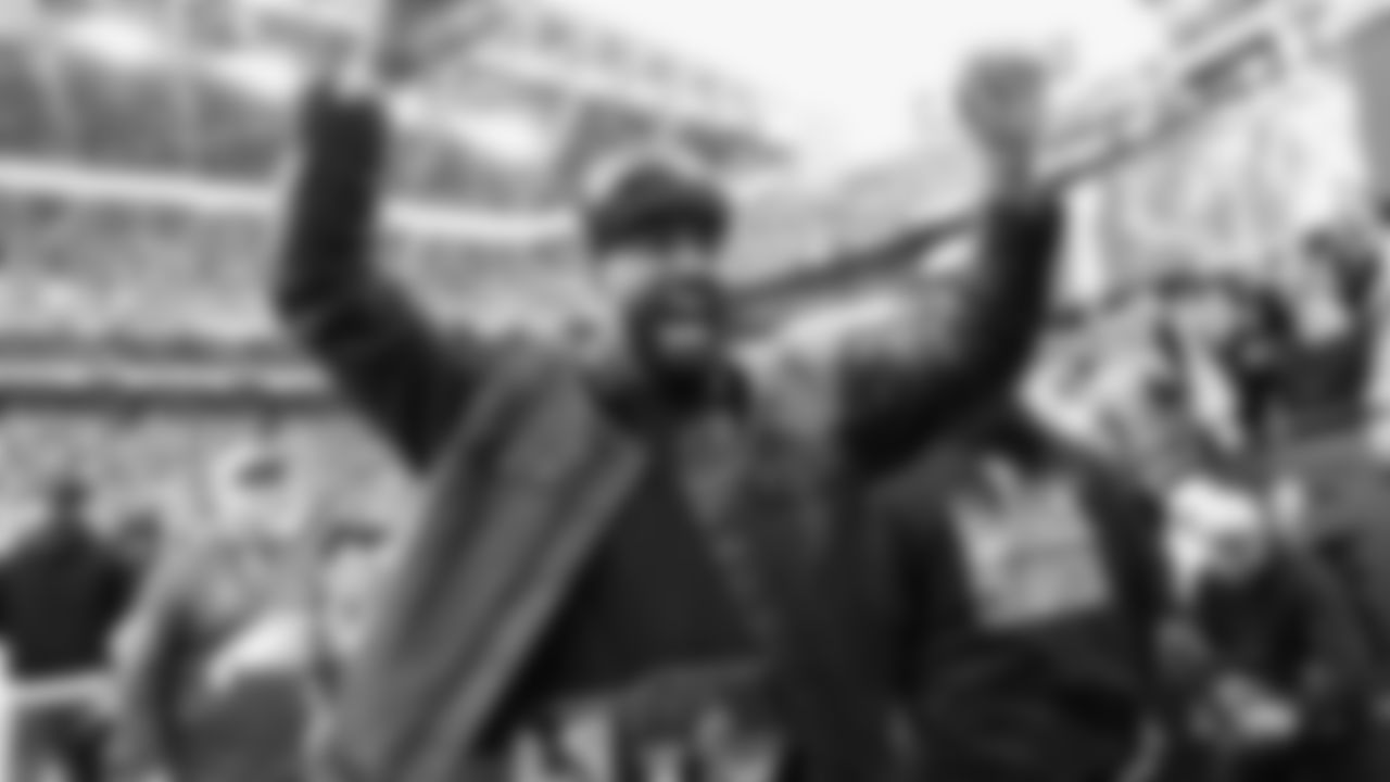 The Seahawks hosted a trophy celebration at Lumen Field on Wednesday, February 11, 2026 in honor of their world championship.