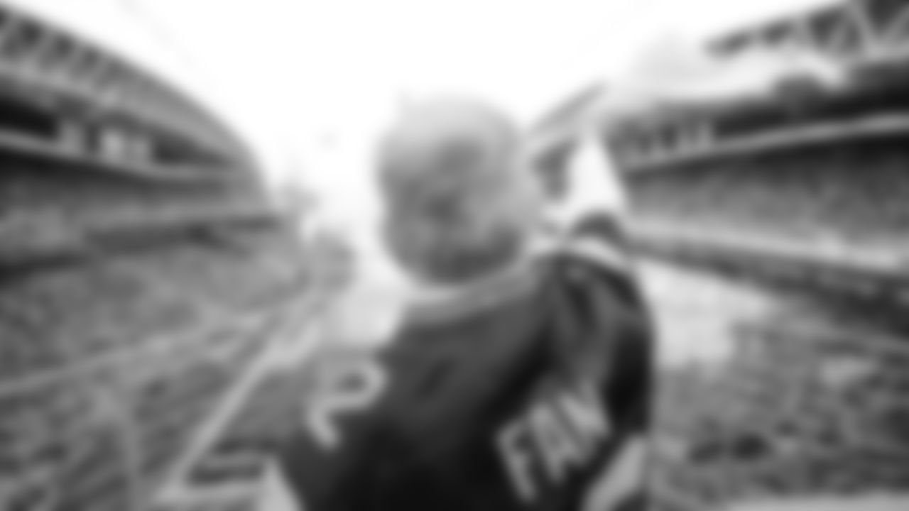 Brigadier General Richard Steve Ritchie "Cinco" of United States Air Force, raised the 12 Flag prior to kickoff of the Week 10 matchup vs. the Cardinals.