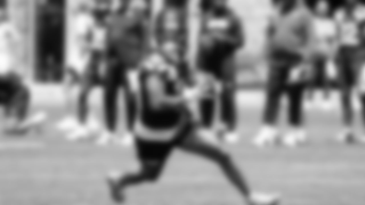 Seahawks wide receiver Jaxon Smith-Njigba (11) participated in a workout on day two of minicamp on Wednesday, June 11, 2025 at the Virginia Mason Athletic Center.