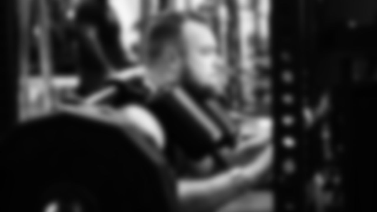 Seahawks center Jalen Sundell (61) worked out on Monday, January 12, 2026 at the Virginia Mason Athletic Center.