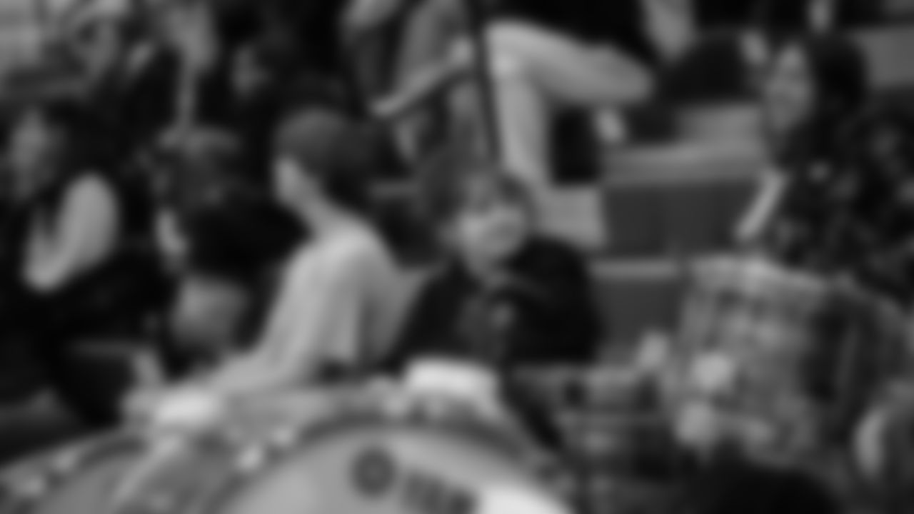 The Seahawks, Safeway, Delta Air Lines, Coca-Cola, and Head & Shoulders surprised Washington High School with a grant to support their girls flag football program on Tuesday, November 25, 2025.