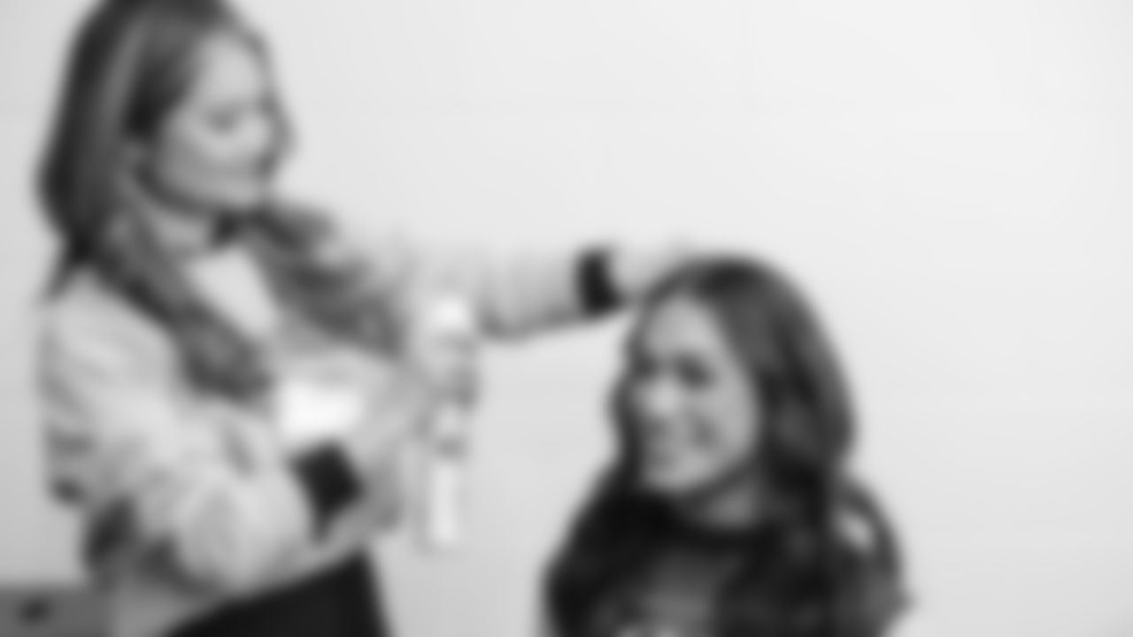 Seahawks Dancers Backstage in the NFC Championship on January 25, 2026.