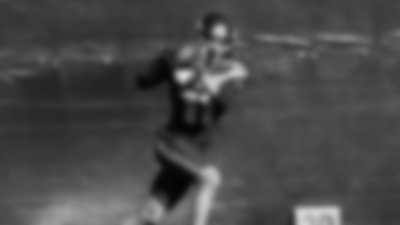 Seahawks wide receiver Jaxon Smith-Njigba (11) practiced on Wednesday, February 4, 2026 in San Jose, California.