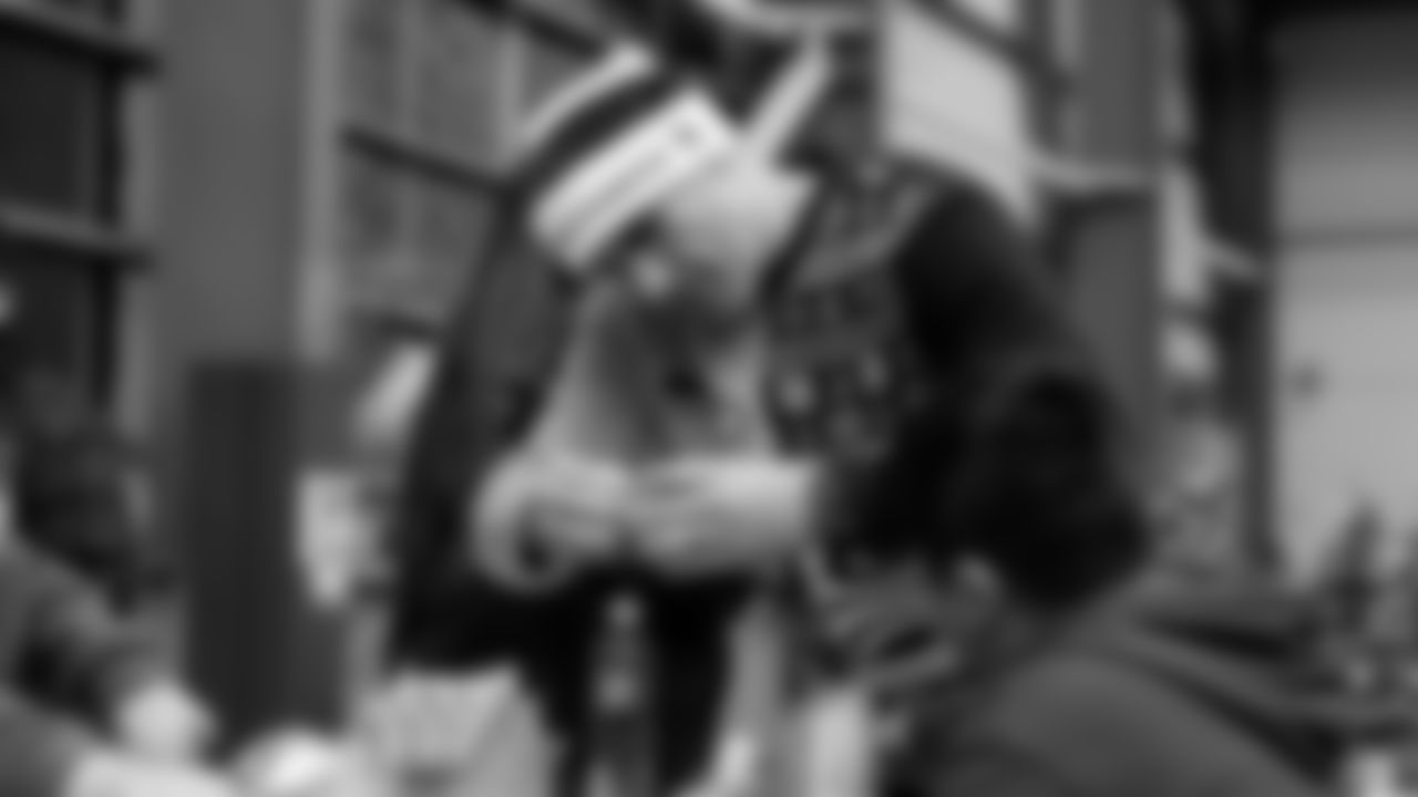 Seahawks Legends hosted a holiday event at the Virginia Mason Athletic Center on December 10, 2025.