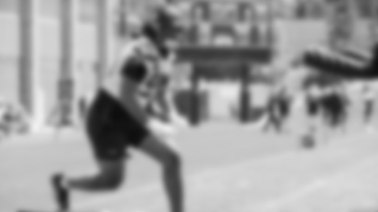 Seahawks defensive end Mike Morris (94) participated in a workout on day three of OTAs on Friday, May 30, 2025 at the Virginia Mason Athletic Center.