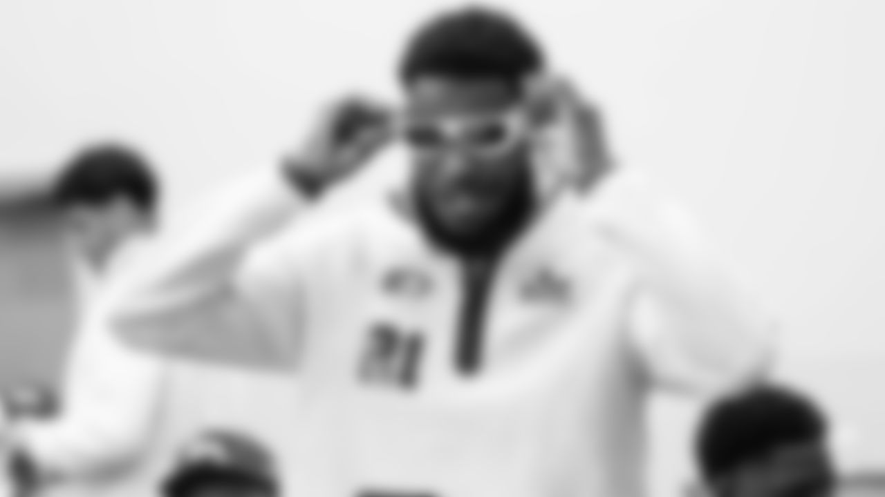 Go behind the scenes as the Seattle Seahawks take part in 'Super Bowl LX Opening Night' on Monday, February 2.