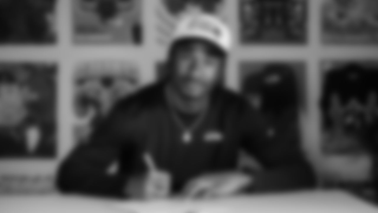 Signed wide receiver Tory Horton on May 12, 2025.