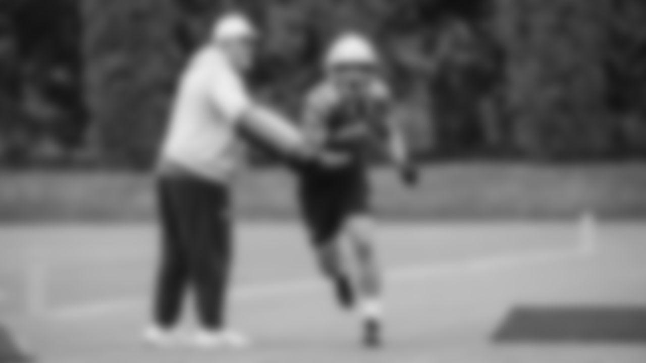 Seahawks running back Zach Charbonnet (26) practiced on Thursday, October 30, 2025 at the Virginia Mason Athletic Center.