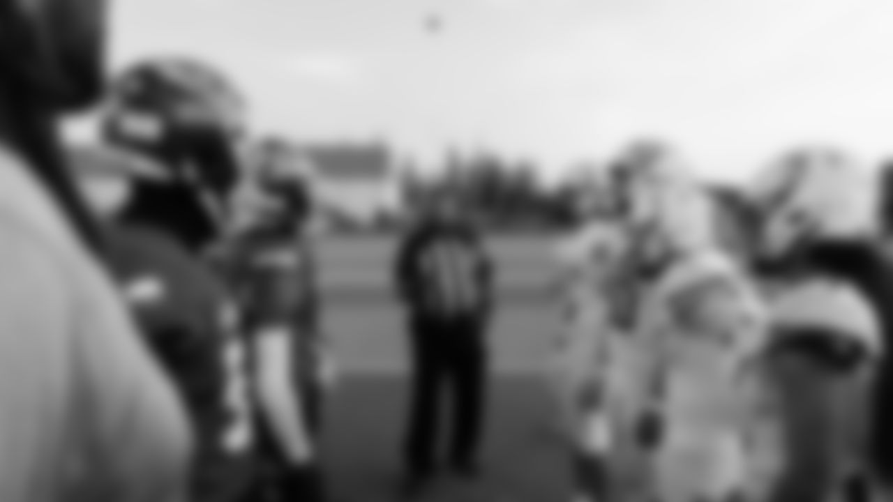 The Seahawks attended the Decatur High School vs. Federal Way High School foot ball matchup on Friday, September 12 at Federal Way Stadium.
