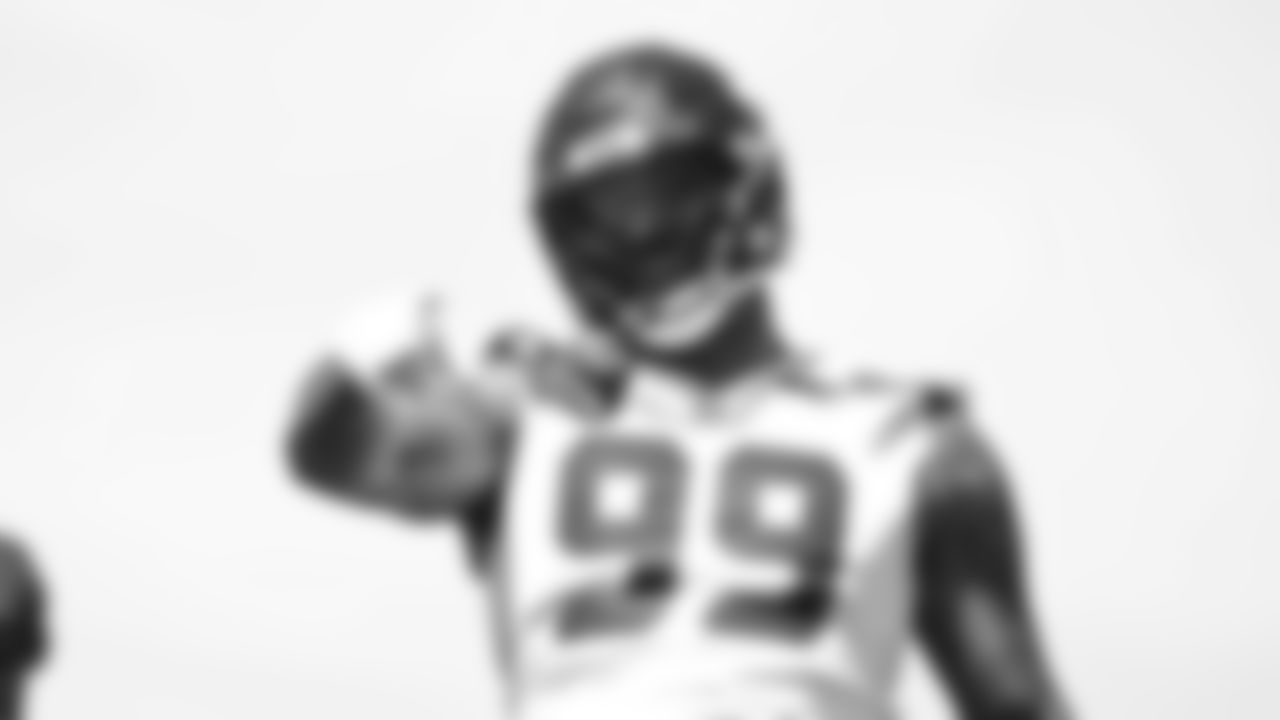 Seahawks defensive end Leonard Williams (99) participated in a workout on day one of OTAs on Tuesday, May 27, 2025 at the Virginia Mason Athletic Center.