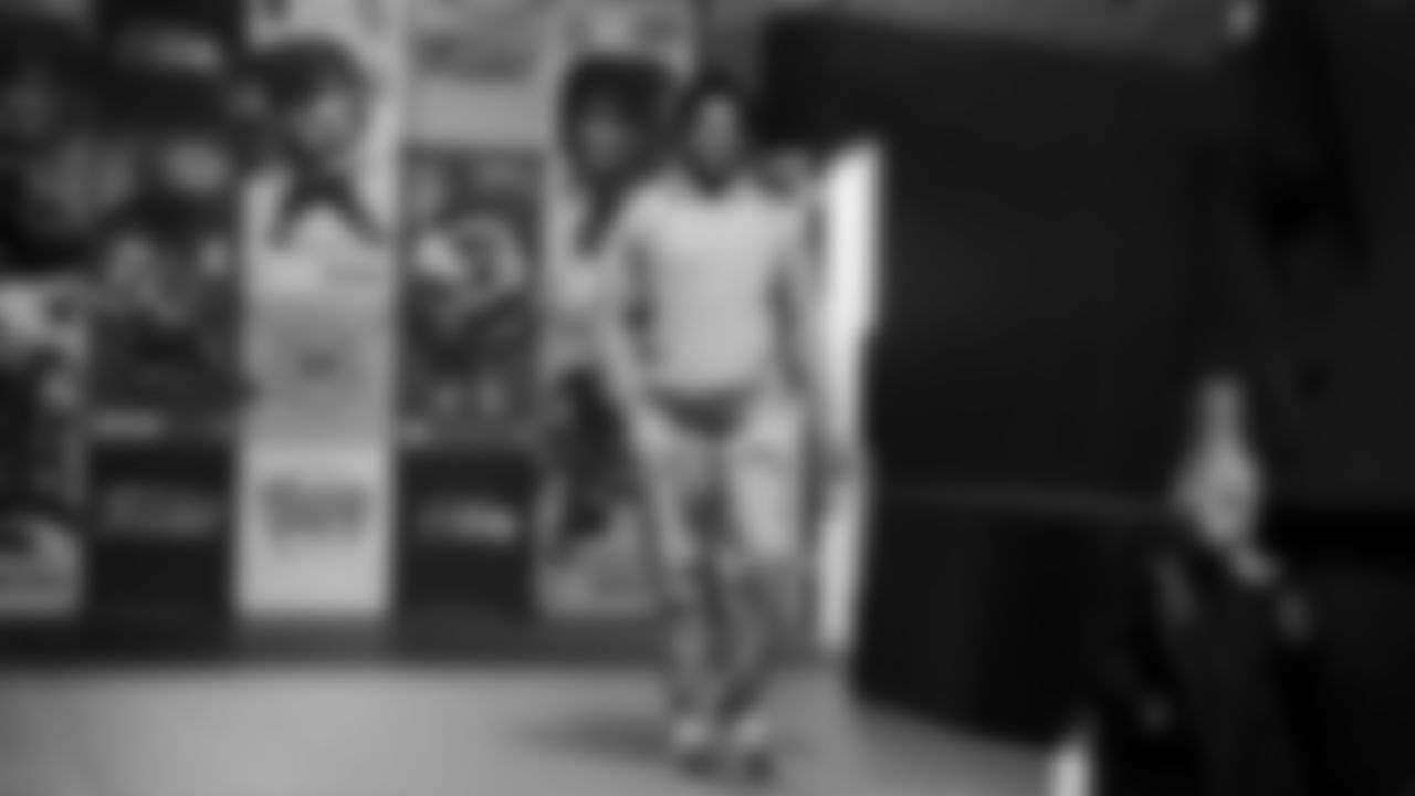 Seahawks cornerback Shaquill Griffin (24) arrives at Lumen Field for the Week 10 matchup vs. the Arizona Cardinals.