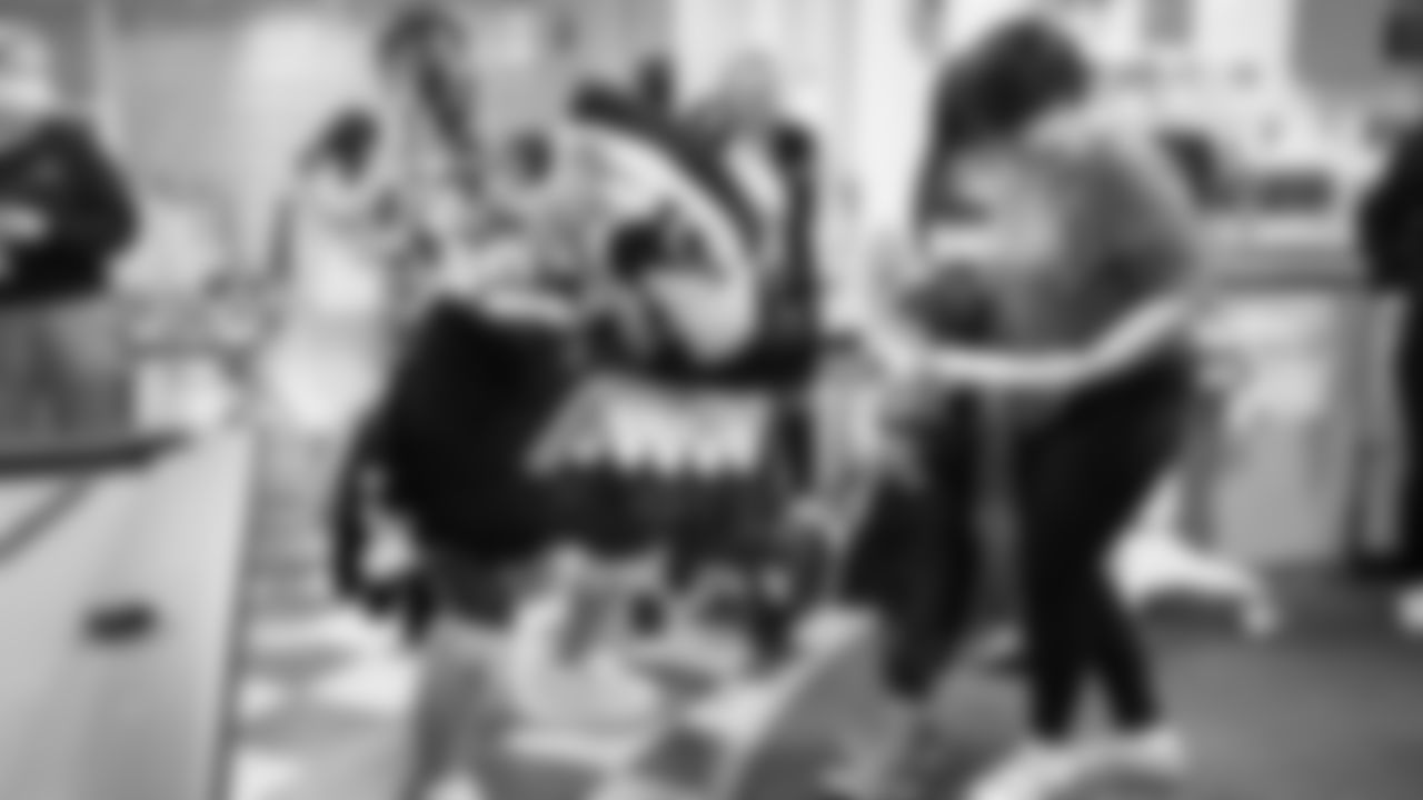 Seahawks wide receiver Rashid Shaheed visited a local children's hospital in Seattle and spent time with patients and their families in honor of the holiday season.