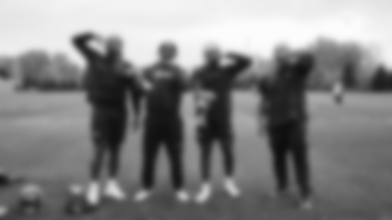 Seahawks linebackers DeMarcus Lawrence and Tyrice Knight were awarded the NVP award on November 12, 2025.