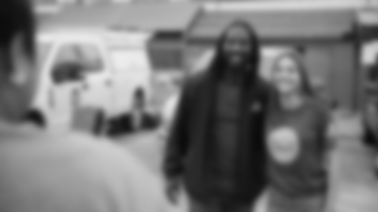 The Seahawks visited Earthcorps, WELD Seattle and the Museum of Flight on Spetember 2, 2025.