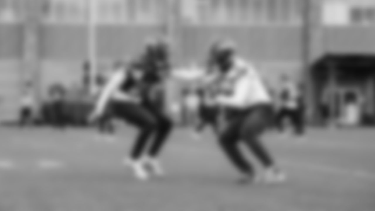 Seahawks cornerback Devon Witherspoon (21) and Seahawks wide receiver Jaxon Smith-Njigba (11) practiced on Tuesday, December, 23, 2025 at the Virginia Mason Athletic Center.