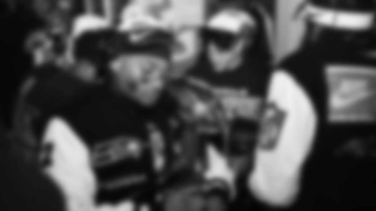 The Seahawks celebrated the 29-13 victory vs. the Patriots in Super Bowl LX.