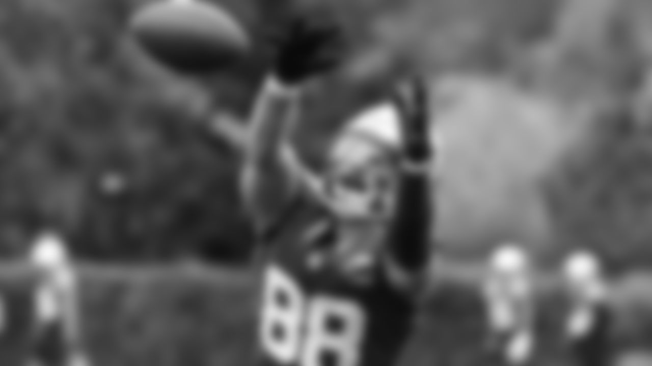 Seahawks tight end AJ Barner (88) practiced on Thursday, October 30, 2025 at the Virginia Mason Athletic Center.