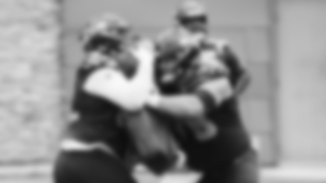 Seahawks offensive lineman Mason Richman (78) practiced on Thursday, December 11, 2025 at the Virginia Mason Athletic Center.