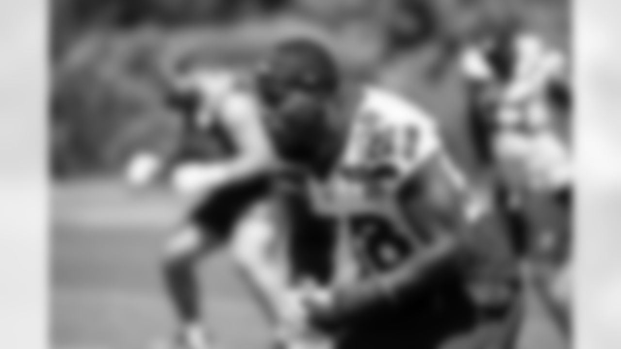 Seahawks linebacker Derick Hall (58) participated in the Seahawks 2025 offseason workout program.