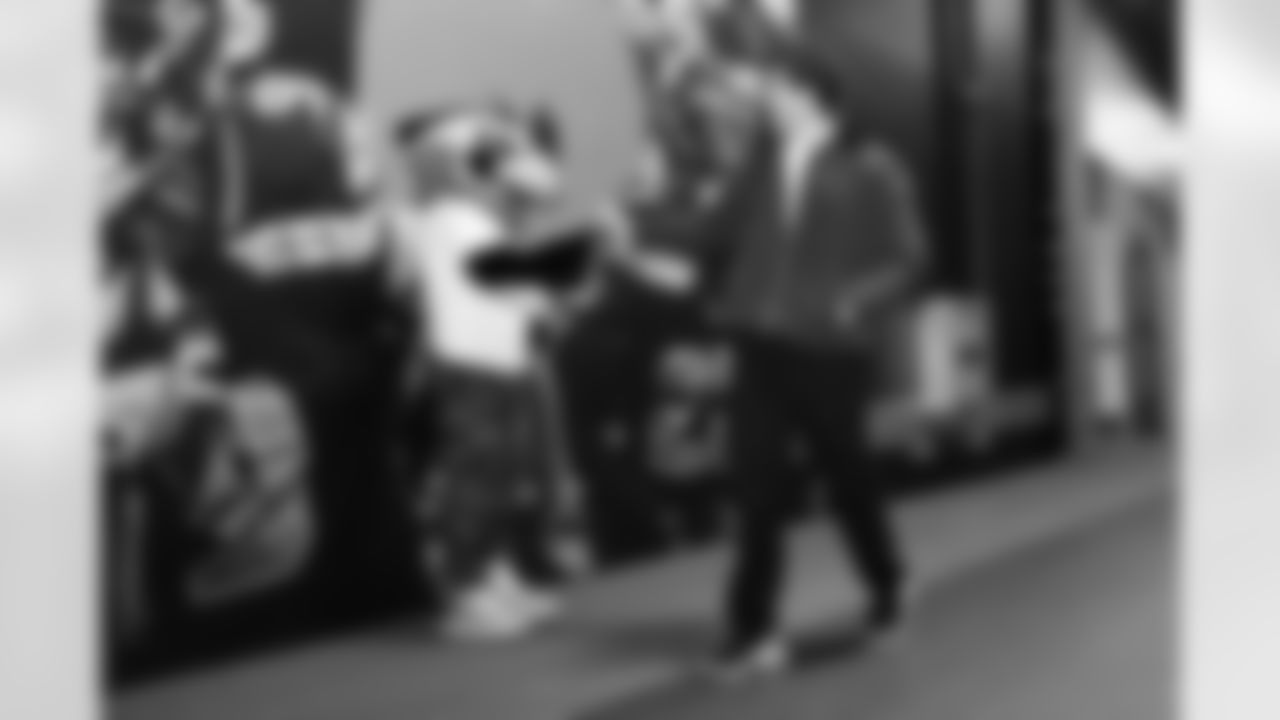 Seahawks punter Michael Dickson (4) arrives at Lumen Field for the Week 10 matchup with the Washington Commanders on Sunday, November 12, 2023.