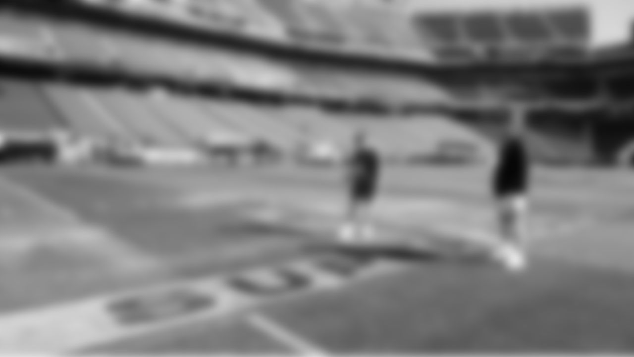 On Friday, Seahawks specialists Jason Myers, Michael Dickson and Chris Stoll were allowed to check out the conditions on the field at Levi's Stadium.