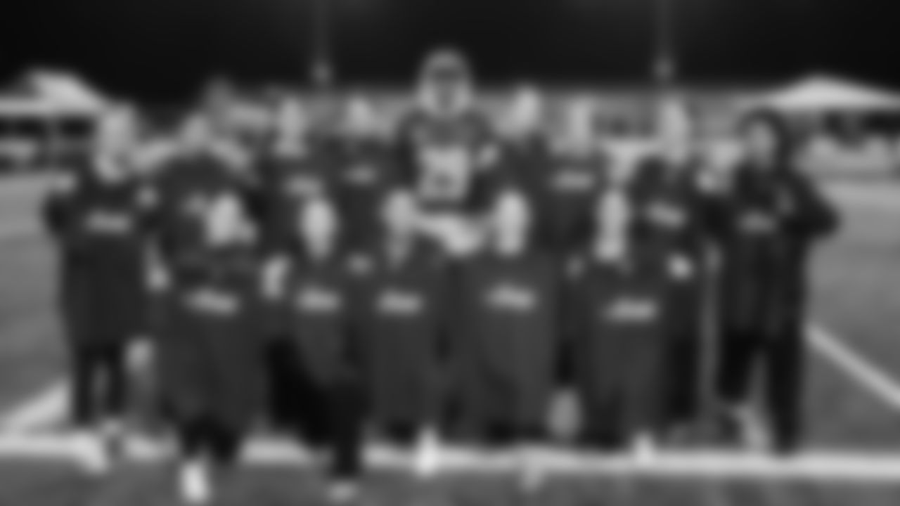 The Seahawks visited Lake Washington High School on Thursday, December 11, 2025 with Seahawks Cornerback Josh Jobe for the second Girls Flag Takeover of the season featuring varsity games between Issaquah High School vs. Juanita High School and Skyline High School vs. Lake Washington High School.