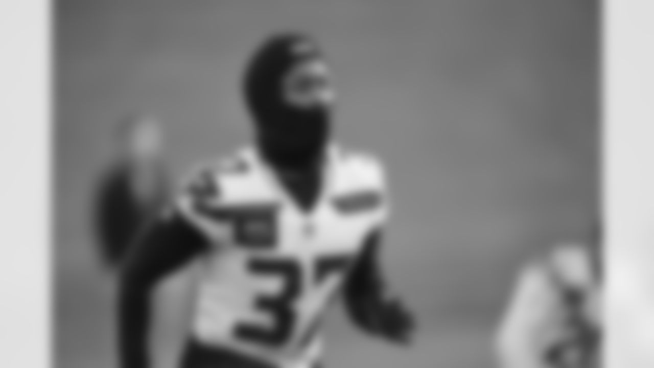 Seahawks cornerback Damarion Williams (37) practiced on Wednesday, December 11, 2024 at the Virginia Mason Athletic Center