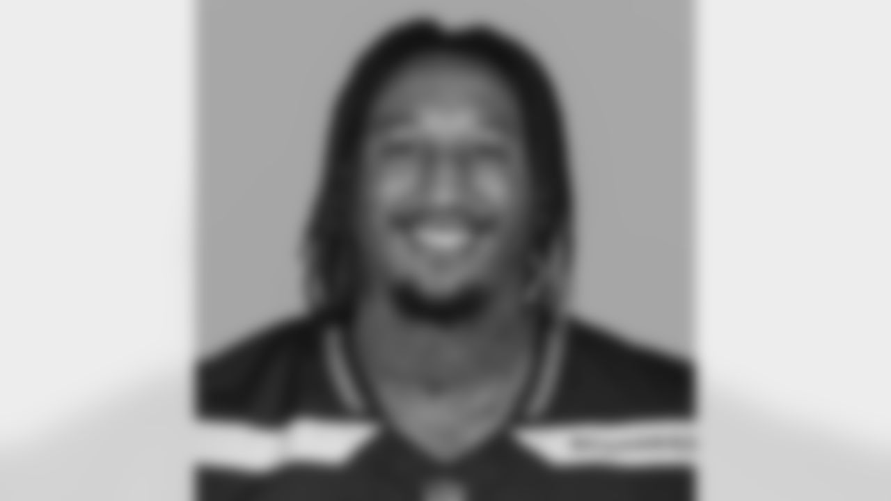 This is a 2024 photo of Trevis Gipson of the Seattle Seahawks NFL football team. This image reflects the Seahawks active roster as of September 5, 2024 when this image was taken. (AP Photo)