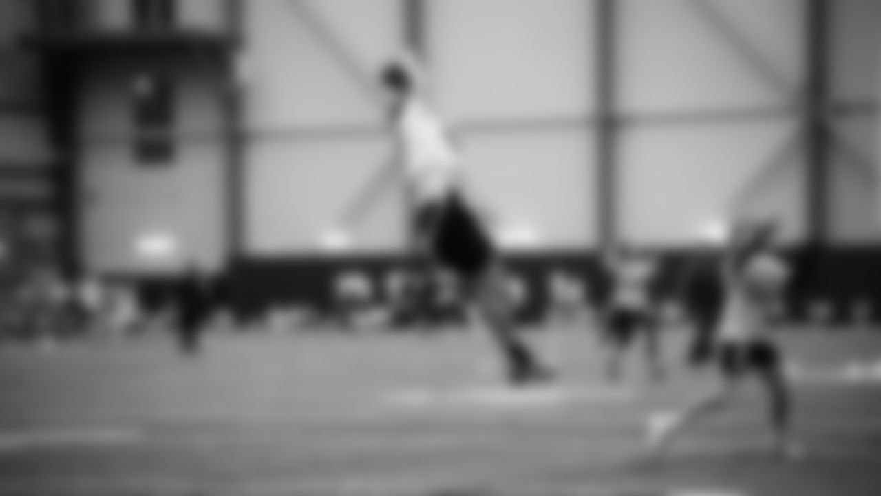 The Seahawks hosted the USA Football Talent ID Camp on February 21, 2026 at the Virginia Mason Athletic Center.