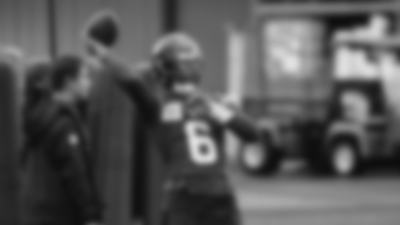 Seahawks quarterback Jalen Milroe (6) practiced on Wednesday, November 5, 2025 at the Virginia Mason Athletic Center.