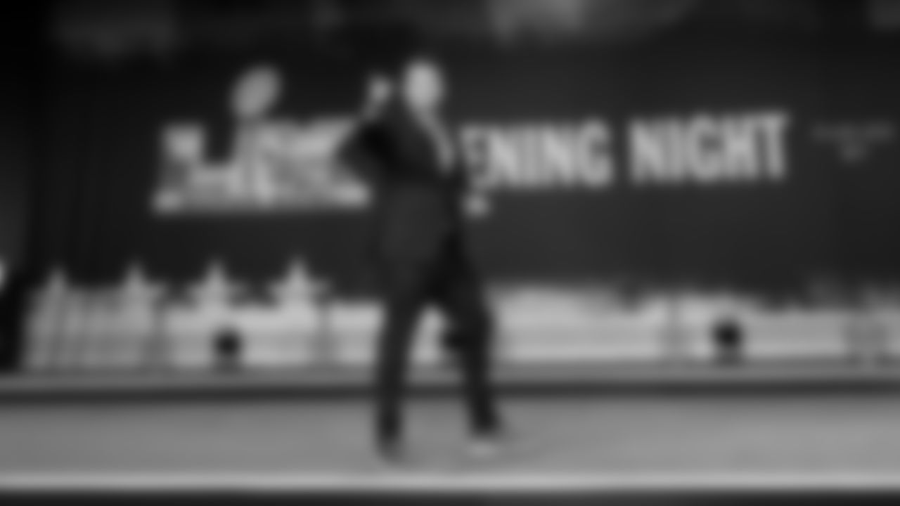 The Seattle Seahawks took part in 'Super Bowl Opening Night' on Monday, February 2 to kickoff Super Bowl LX week in the Bay Area.